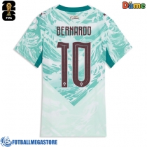Fotballdrakt Dame Portugal Bernardo Silva #10 Bortedrakt VM 2026 Kortermet